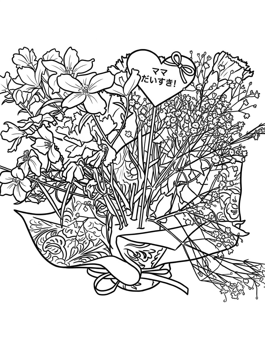 自動でつくった下絵(線画)の例。
